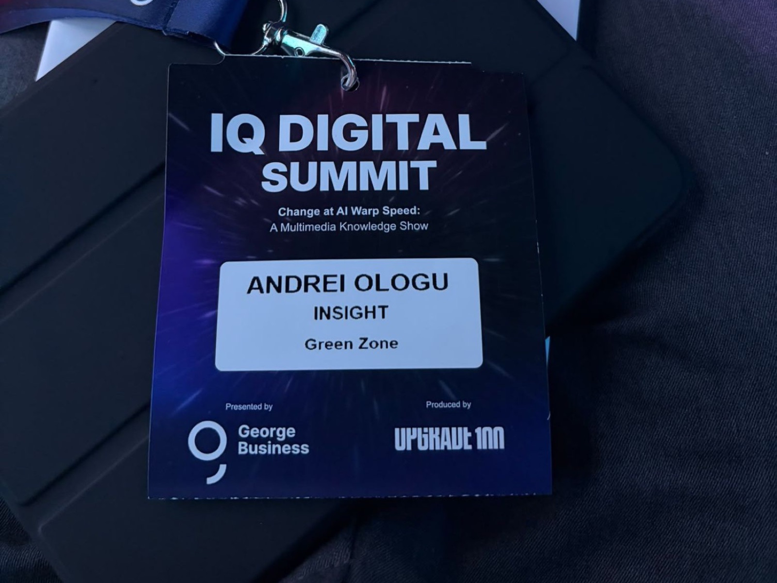 Ecusonul IQ Digital Summit: Change at AI Warp Speed, A Multimedia Knowledge Show